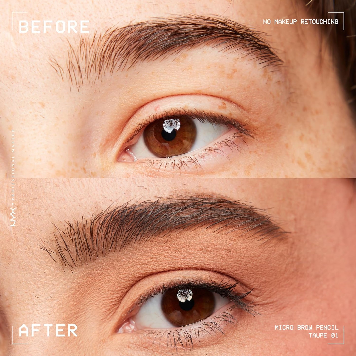 Micro Brow Pencil, Eyebrow Pencil - Taupe