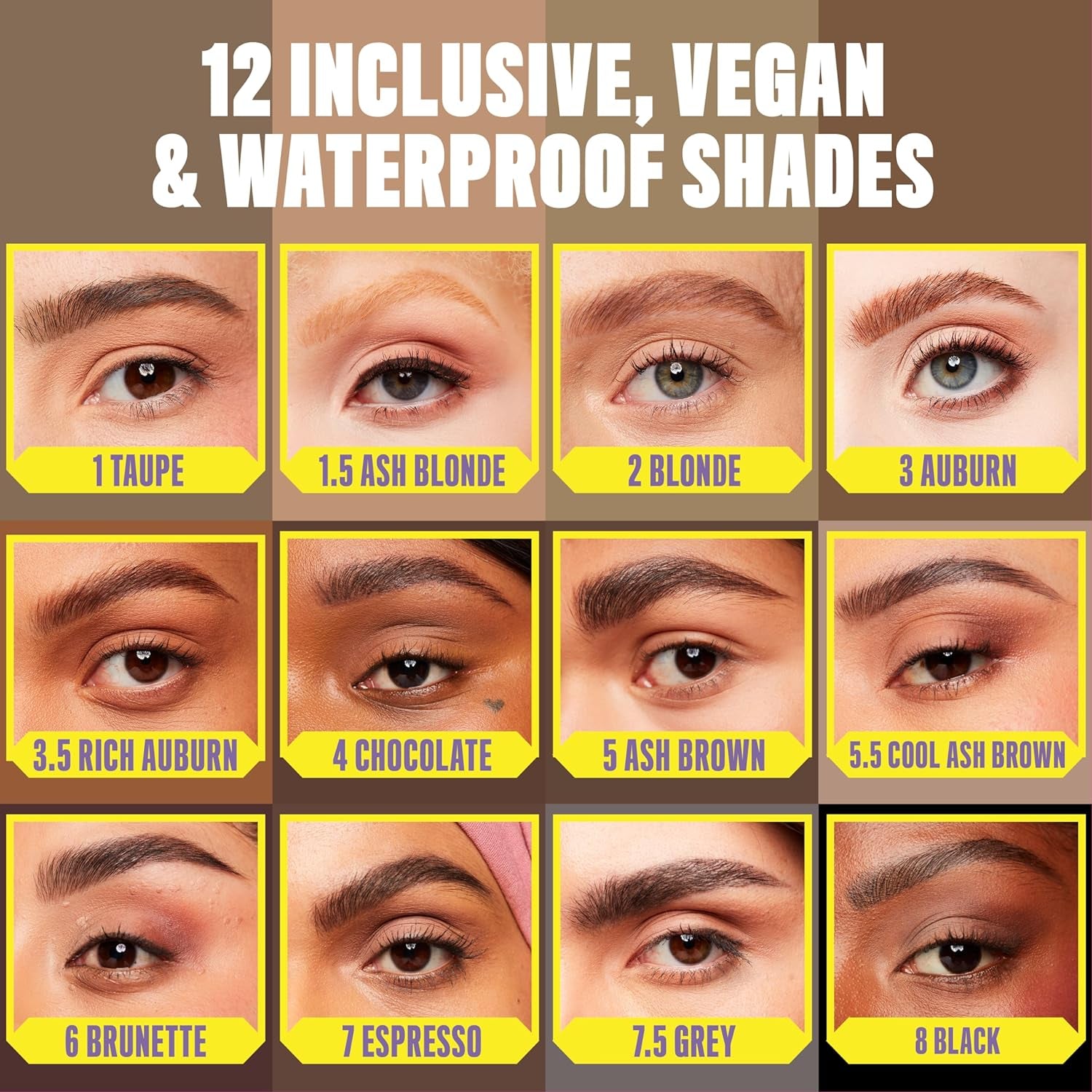 Micro Brow Pencil, Eyebrow Pencil - Taupe