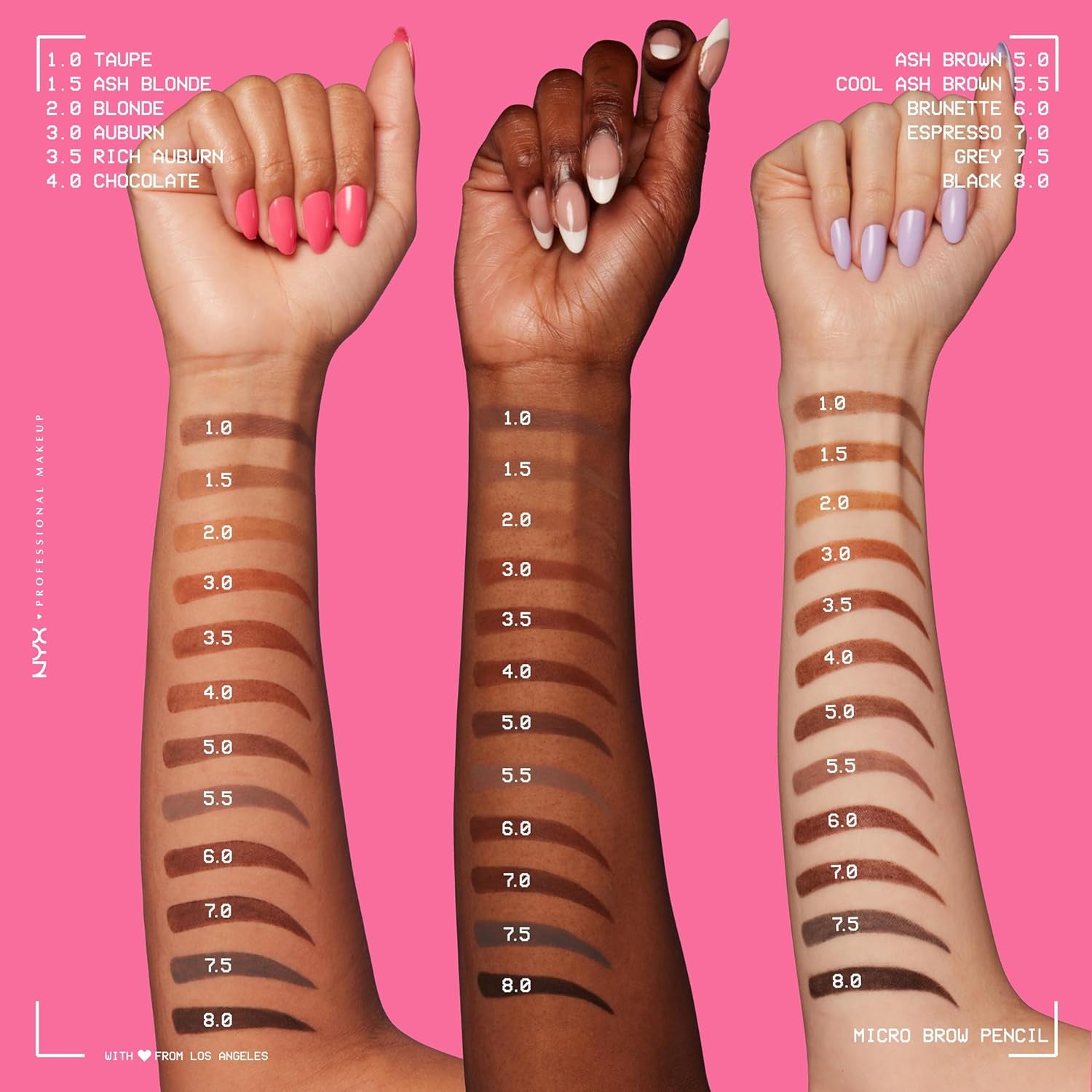 Micro Brow Pencil, Eyebrow Pencil - Taupe