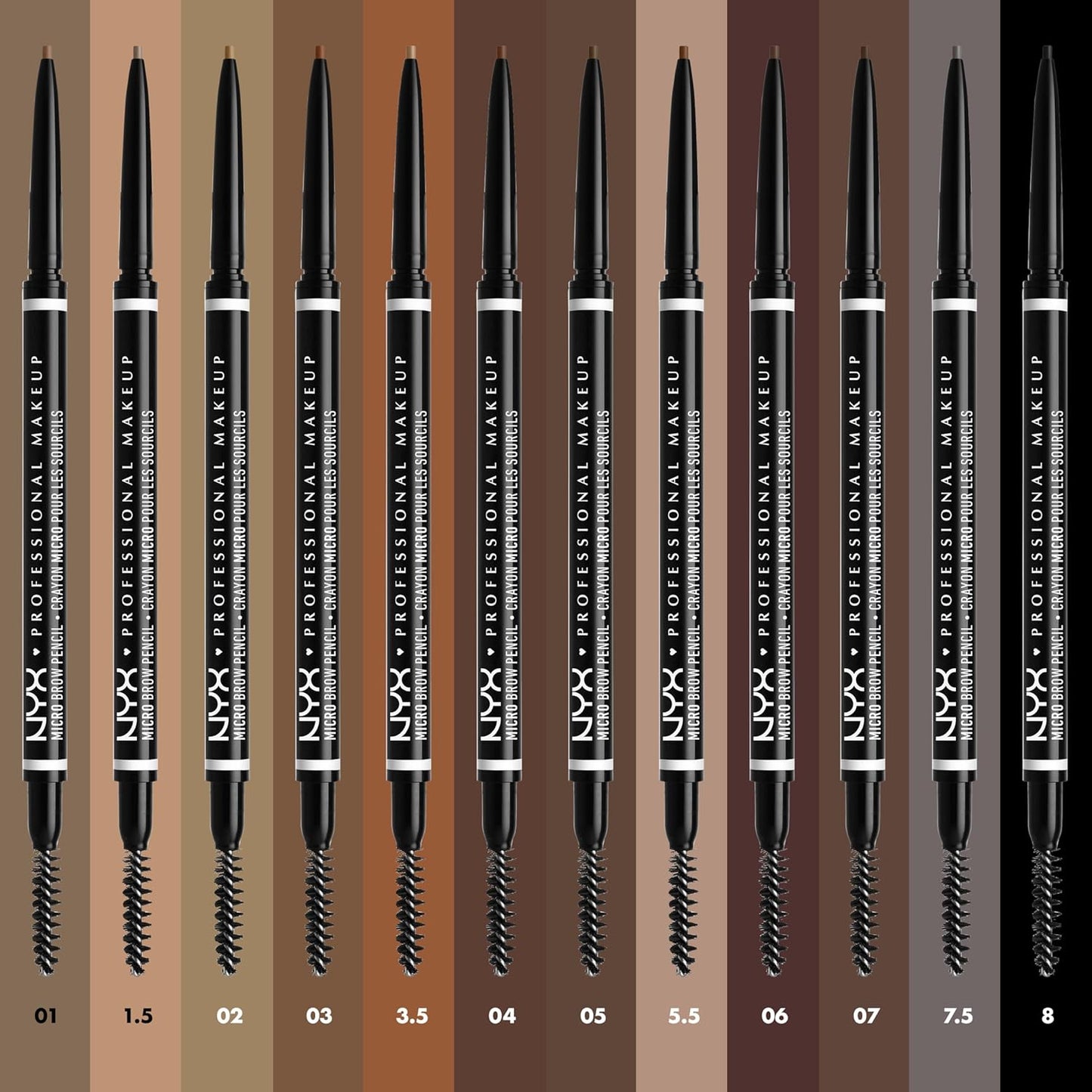 Micro Brow Pencil, Eyebrow Pencil - Taupe