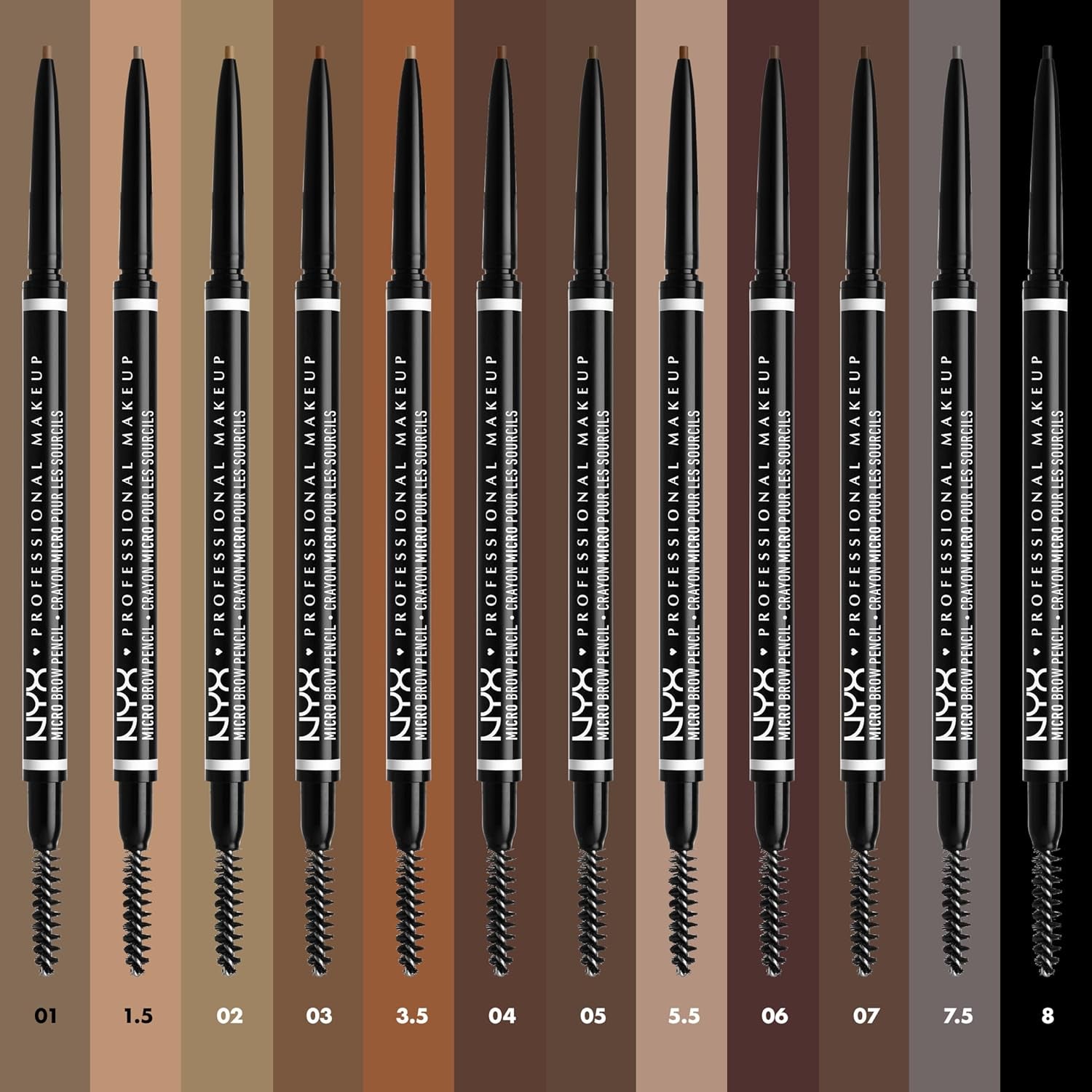 Micro Brow Pencil, Eyebrow Pencil - Taupe