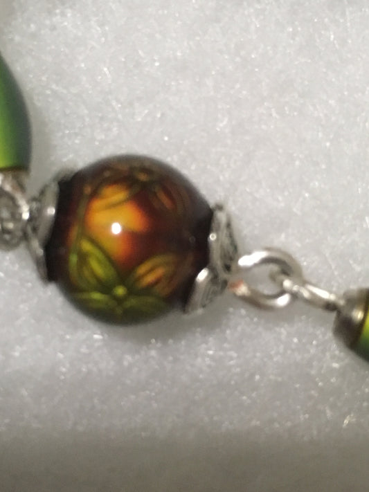 Color changing bead bracelet.  Mood beads.  Heat activated.  Unique.