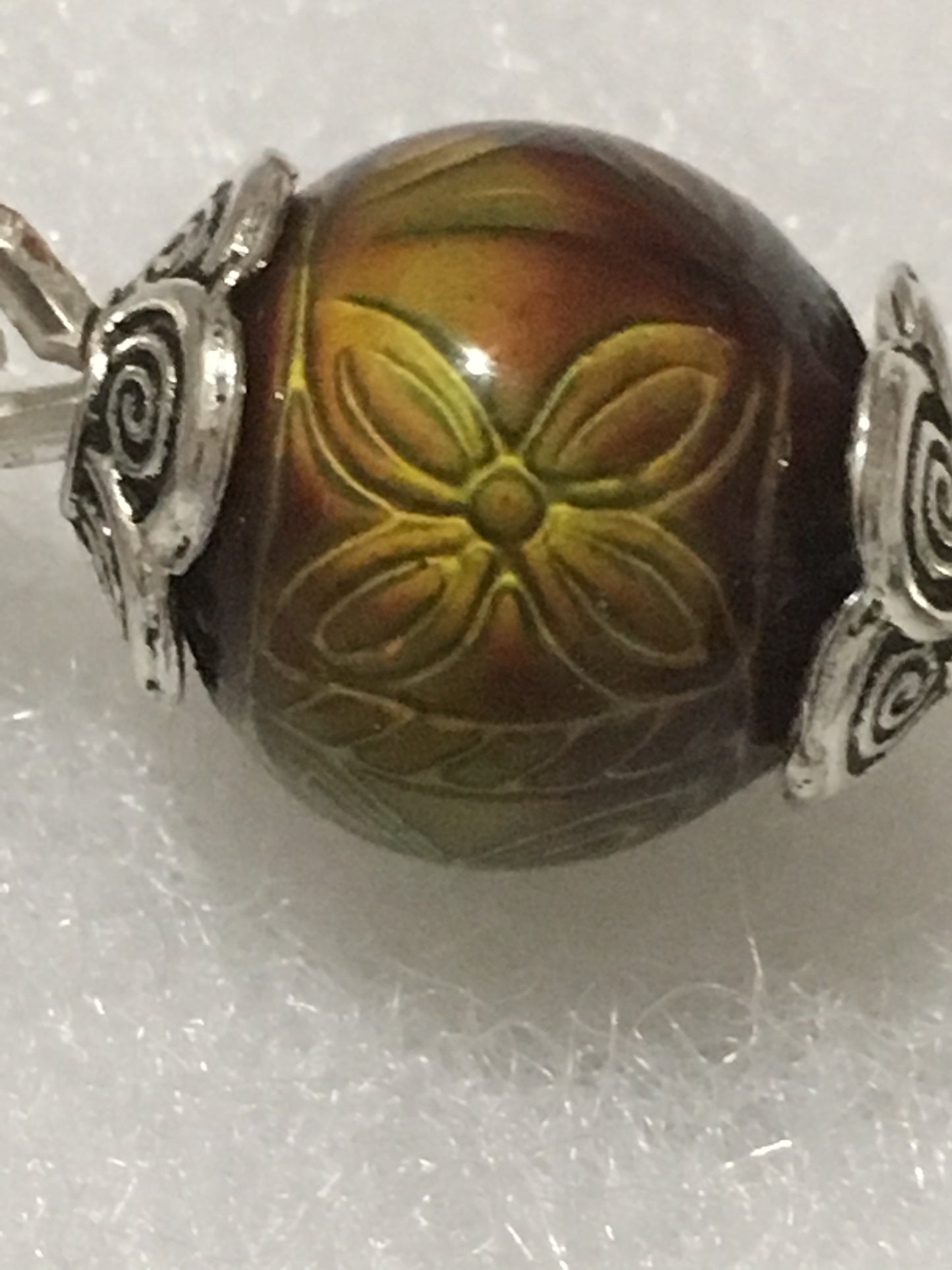 Color changing bead bracelet.  Mood beads.  Heat activated.  Unique.