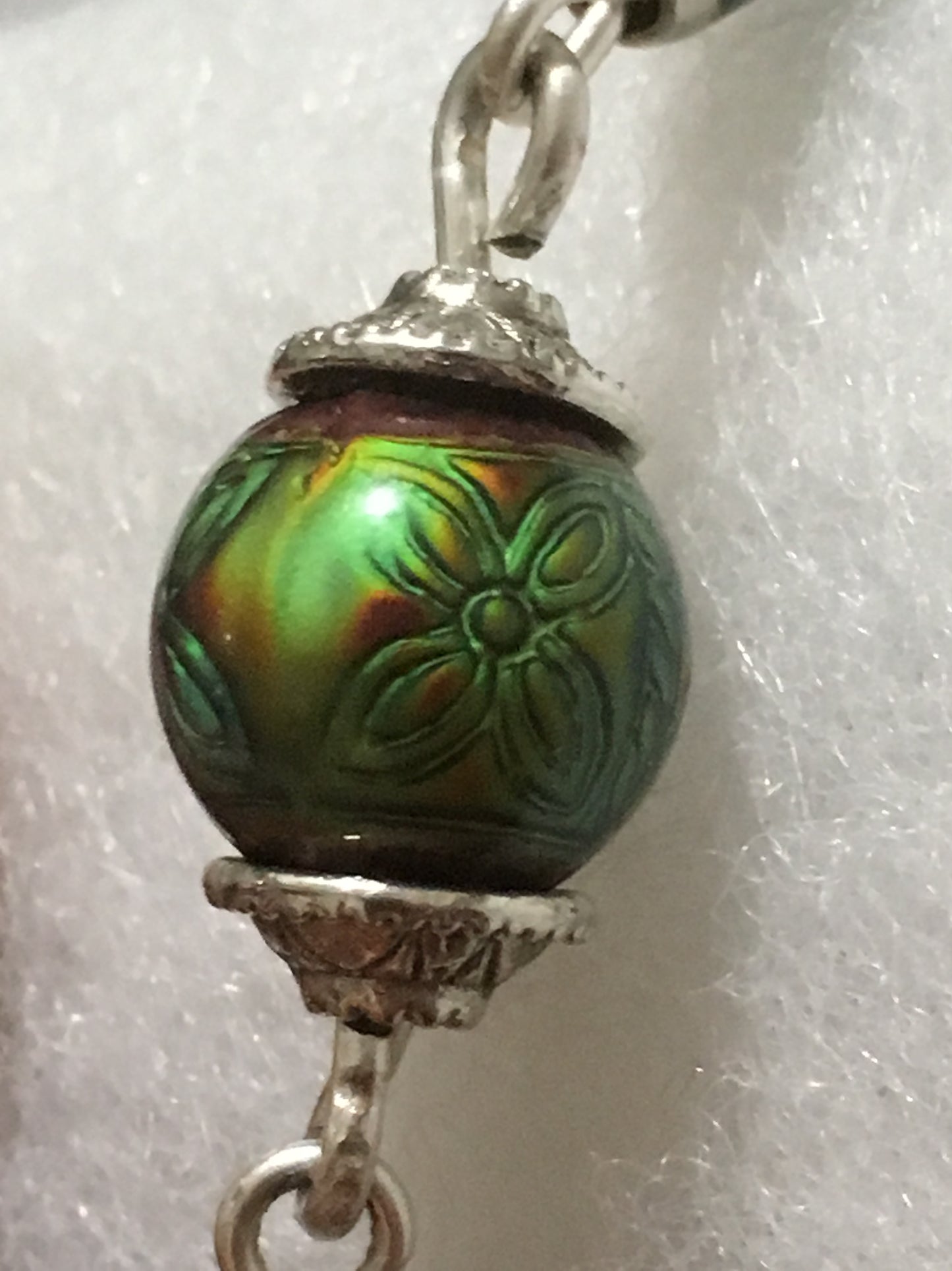 Color changing bead bracelet.  Mood beads.  Heat activated.  Unique.