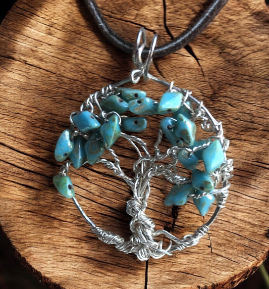 Hand Crafted Tree of Life Necklace